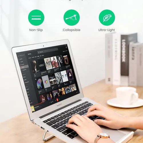 Giá đỡ laptop màu bạc Ugreen 80348
