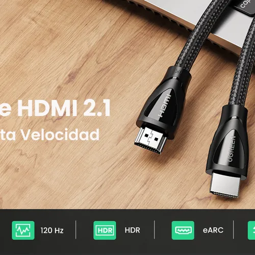 Cáp HDMI 2.1 dài 1m chuẩn 8K@60MHz Ugreen 80401