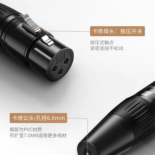 Đầu jack Canon Đực Ugreen 80439