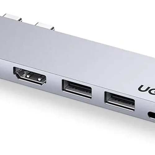Bộ chuyển Dual Type C to 2 HDMI + USB 3.0 + đọc thẻ SD/TF Ugreen 80548