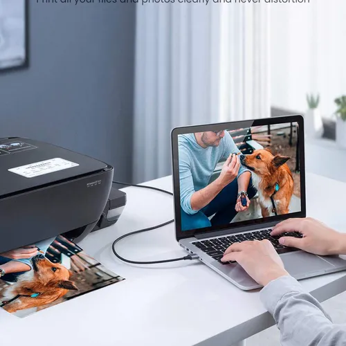 Cáp máy in USB 2.0 dài 3M cao cấp Ugreen 80804