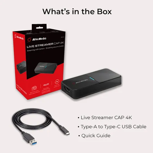 AVerMedia BU113 Live Streamer Cap 4K