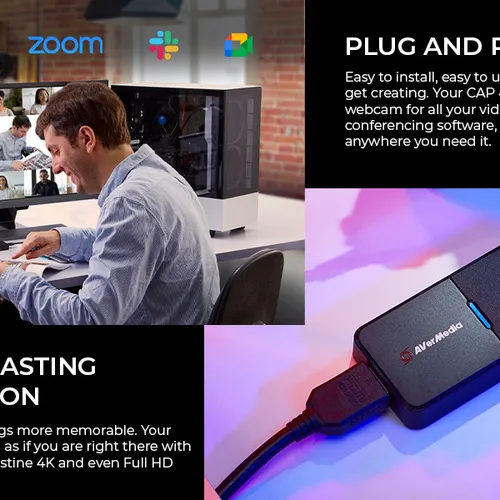 AVerMedia BU113 Live Streamer Cap 4K