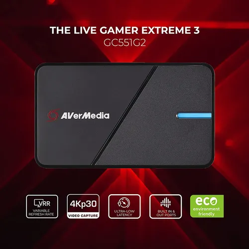 Card gắn ngoài  Live Gamer Extreme 3 AVerMedia GC551G2