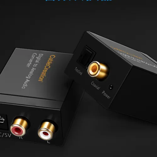 Bộ chuyển AV sang Optical / Coaxial cao cấp CableCreation