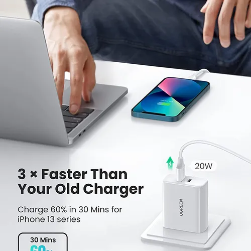 Bộ sạc 2 cổng Type C 40W Ugreen 10342
