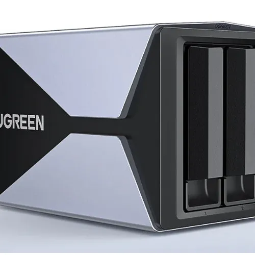 Box 2-Bay 3.5'' Raid Hard Drive Enclosure Ugreen 60641