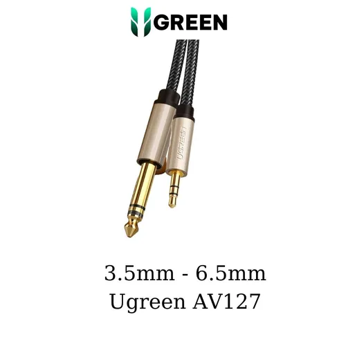 Cáp âm thanh 3.5mm to 6.5mm dài 5m Ugreen 10630