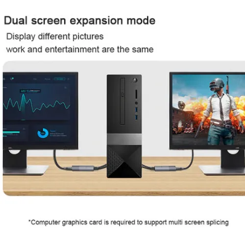 Cáp chuyển Displayport to HDMI hỗ trợ 8k@60Hz Ugreen 40948