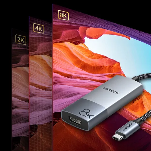 Cáp chuyển Type C sang HDMI 2.1 8k@60Hz Ugreen 50338