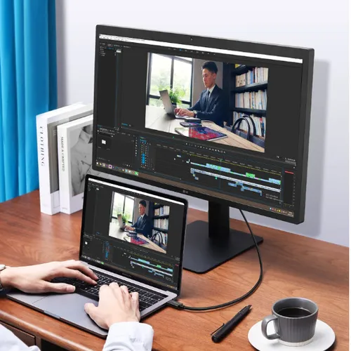 Cáp Thunderbolt 4 dài 0.8m hỗ trợ 8k + PD100w + truyền data 40Gbps Ugreen 30389
