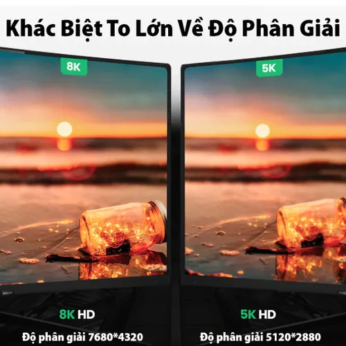 Cáp Thunderbolt 4 dài 2m hỗ trợ 8k + PD100w + truyền data 40Gbps Ugreen 60621