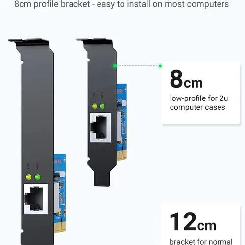 Card mạng Lan PCI Express 10/100/1000Mbps Ugreen 30771