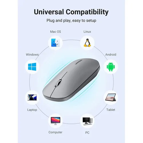 Chuột không dây dùng cho máy tính laptop Ugreen 90373