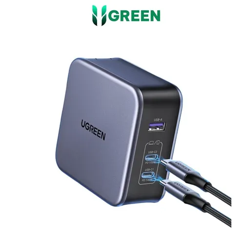 Củ sạc nhanh GaN Nexode 140W Ugreen 90548
