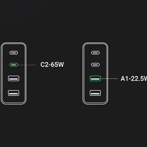 Củ sạc Nexode GaN 65W Desktop Charger Ugreen 90747