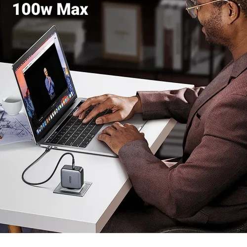 Củ sạc nhanh 100W GaN Nexode 2 cổng USB Type-C PD3.0 Ugreen 40795