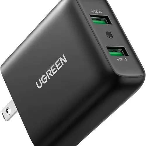 Củ sạc nhanh 36W 2 cổng USB  3.0 18W Ugreen 70151