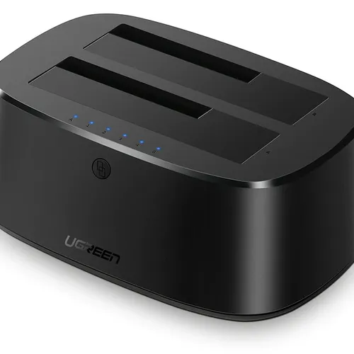 Hộp đựng ổ cứng Docking 2.5/3.5inch Sata/USB 3.0 hỗ trợ 12TB Ugreen 50857