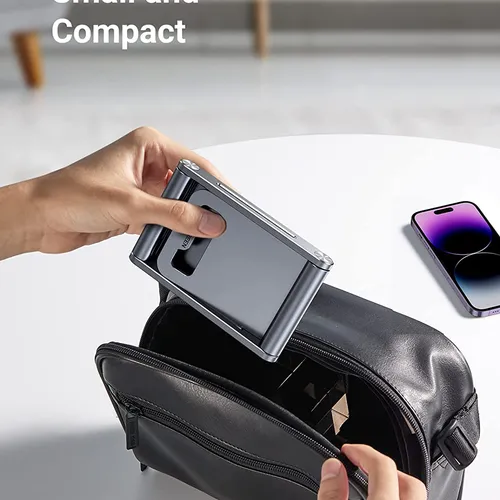 Giá đỡ Điện Thoại bằng nhôm có thể trượt Màu Xám Ugreen 80708