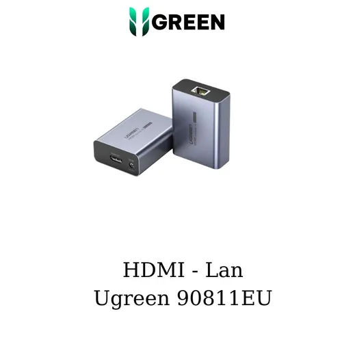 Bộ chuyển tín hiệu HDMI qua cáp mạng 50m Ugreen 90811EU