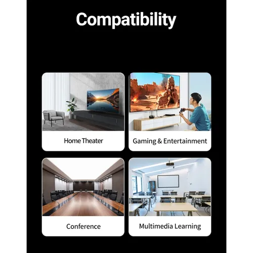 Bộ chuyển đổi tách âm thanh HDMI ra HDMI kèm Audio 3.5mm và Optical (SPDIF) Ugreen 60649