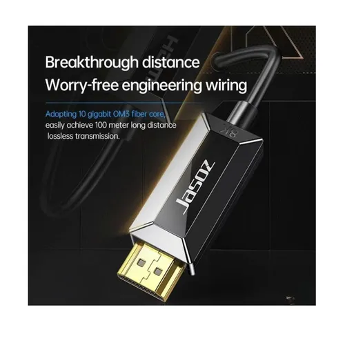 Cáp dữ liệu VIDEO HDMI 8K quang dài 40m Jasoz T-A313