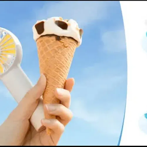 Quạt cầm tay mini  ABS 2000mAh Jisulife FA20