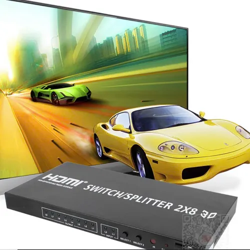 Bộ chia HDMI 2 ra 8 hỗ trợ 4K@60Hz KTECH