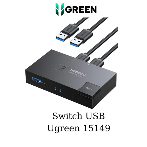 Bộ gộp USB 3.0 2  ra 1 Ugreen 15149