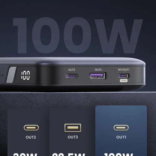 Pin sạc dự phòng 20000mAh Ugreen 25188