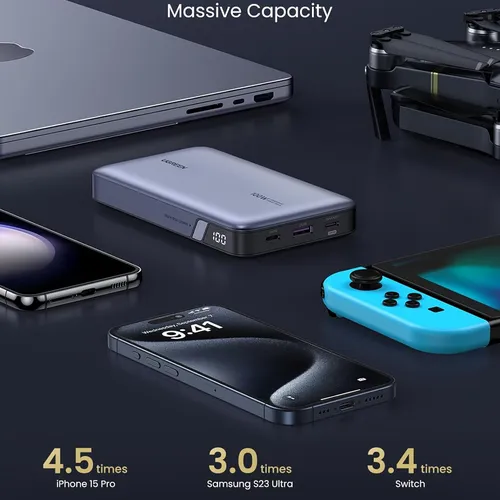 Pin sạc dự phòng 20000mAh Ugreen 25188