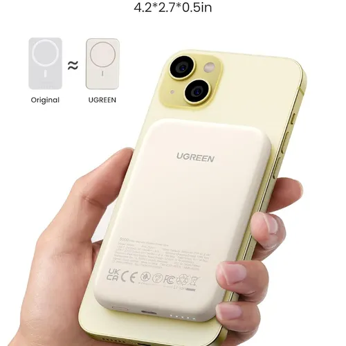 Pin sạc dự phòng 5000mAh Magnetic Wireless Power Bank Ugreen 25207