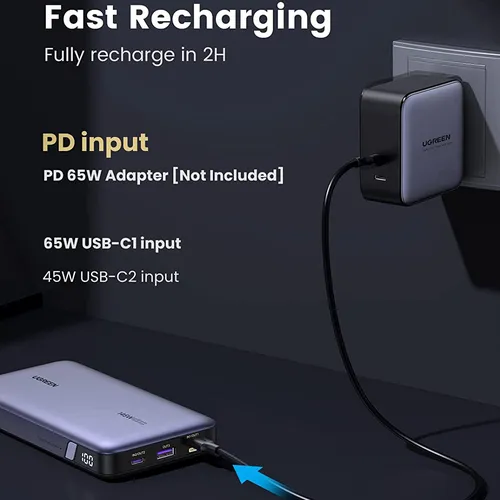 Pin sạc dự phòng 25000mAh 145W Ugreen 90597A