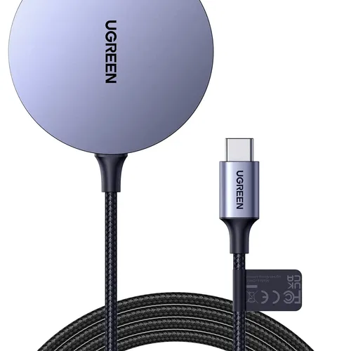 Bộ sạc không dây từ tính công suất 15W Ugreen 30233