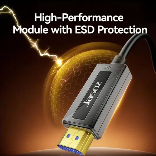 Cáp dữ liệu VIDEO HDMI 8K sợi quang dài 25m Jasoz T-A359