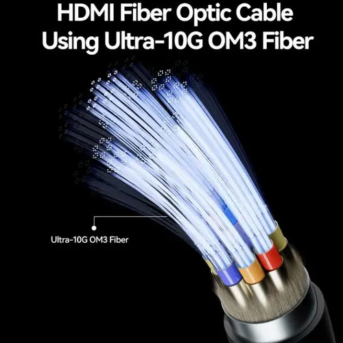 Cáp dữ liệu VIDEO HDMI 8K sợi quang dài 25m Jasoz T-A359