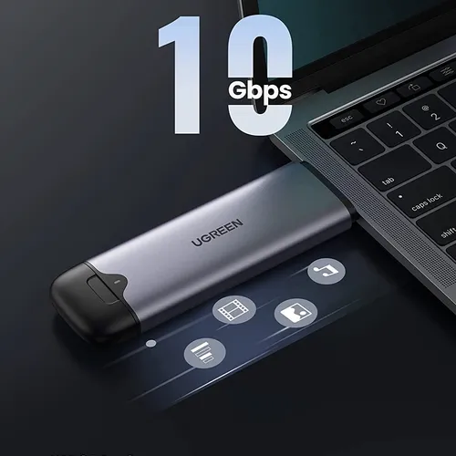 Thiết bị ổ cứng SSD M.2 M-Key NVME/PCIE USB 3.1 GEN2 Ugreen 70532