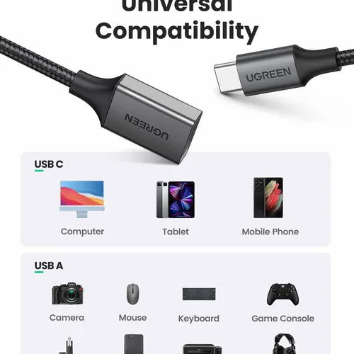 Cáp OTG USB Type C sang USB 3.0 Ugreen 15305