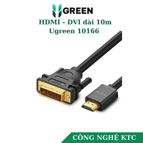Cáp chuyển HDMI to DVI 15m Ugreen 10166