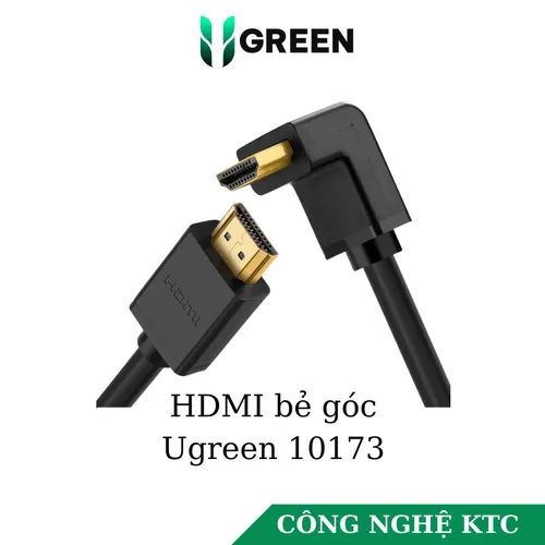 Cáp HDMI 1.4 dài 2M  Bẻ Góc Ugreen 10173