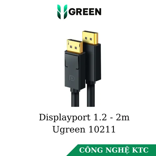 Cáp Displayport 2m ugreen 10211