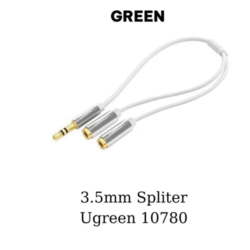 Cáp âm thanh 3.5mm 1 ra 2 Ugreen 10780, 10532