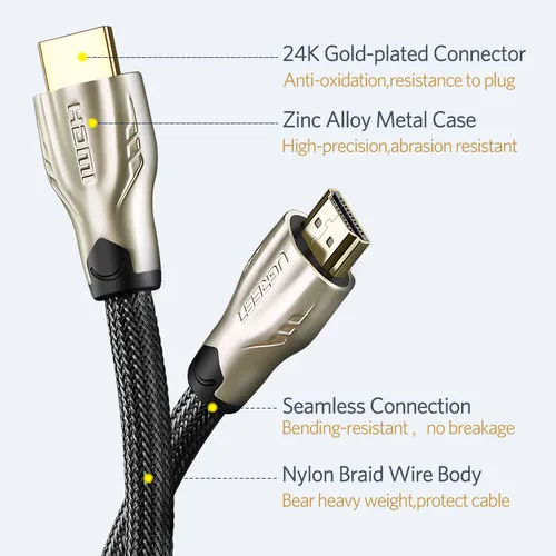 Cáp HDMI 15M bọc lưới chống nhiễu 4Kx2K Ugreen 11197