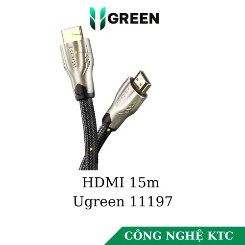 Cáp HDMI 15M bọc lưới chống nhiễu 4Kx2K Ugreen 11197