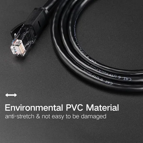 Cáp mạng CAT6 25m (màu đen) cao cấp Ugreen 20167