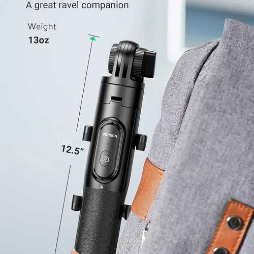 Gậy tự chụp ảnh và kẹp điện thoại có Bluetooth Ugreen 15062 LP586
