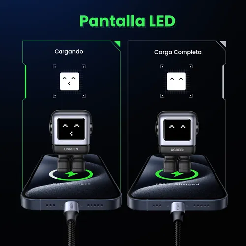 Củ sạc nhanh Robot GaN Nexode RG 65W Ugreen 15570