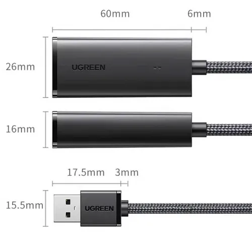 Cáp chuyển USB 3.0 to Lan 1000Mbps Ugreen 15636 CM650