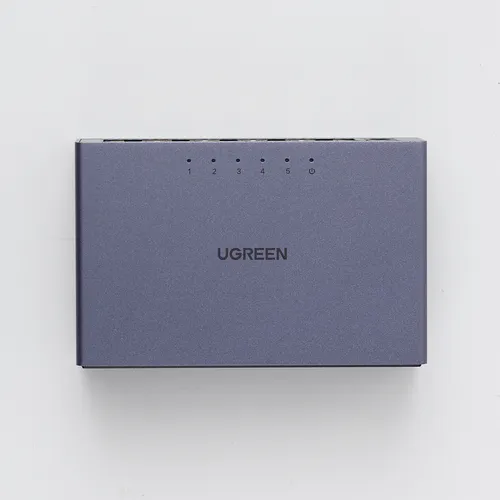 Bộ chia mạng Gigabit 5 cổng dùng chia mạng nội bộ Ugreen 15641EU